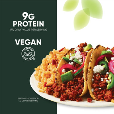 MorningStar Farms Meal Starters Vegan Crumbles Chorizo Vegan Plant Based Protein - 10 Oz - Image 5