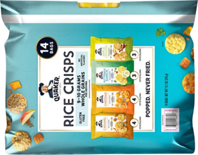 Quaker Rice Crisps Assorted 14 Count - 11.1 Oz - Image 6