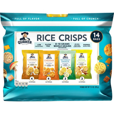 Quaker Rice Crisps Assorted 14 Count - 11.1 Oz - Image 2