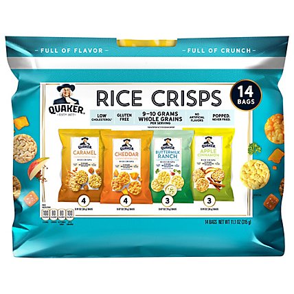 Quaker Rice Crisps Assorted 14 Count - 11.1 Oz - Image 1