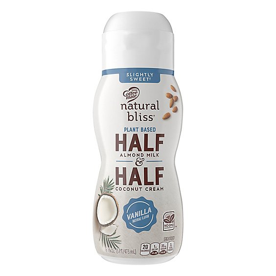 Coffee-Mate Half & Half Almond Milk & Coconut Cream Vanilla - 16 Fl. Oz.