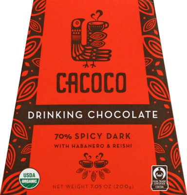 Cacoco 70% Spicy Drinking Chocolate - 7.05 Oz - albertsons