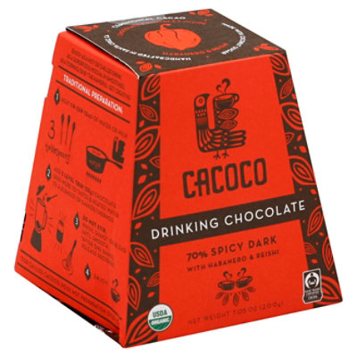 Cacoco 70% Spicy Drinking Chocolate - 7.05 Oz - Image 1