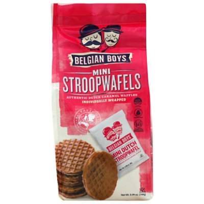 Belgian Boys Mini Stroopwafel - 5.08 Oz