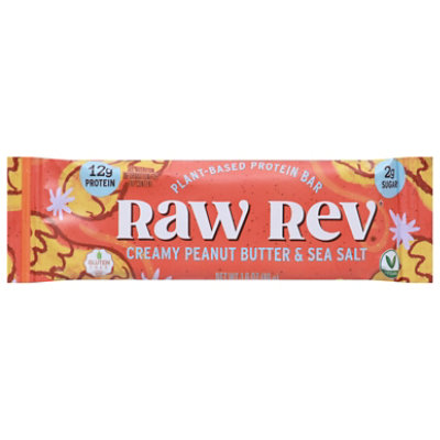 Raw Revolution Bar With Raw Superfoods Creamy Peanut Butter & Sea Salt - 1.6 Oz - Image 3