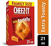Cheez-It Cheese Crackers Baked Snack Extra Toasty - 21 Oz