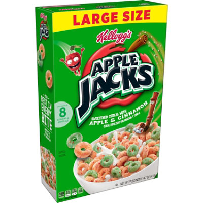  Apple Jacks Original Breakfast Cereal Large Size - 14.7 Oz 