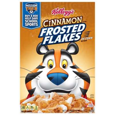 Frosted Flakes Breakfast Cereal Cinnamon - 13.5 Oz