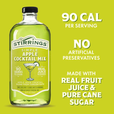 Stirrings Cktl Mix Apple Martini - 750 Ml - Image 2