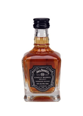 Jack Daniel's Single Barrel Select Tennessee Whiskey 94 Proof Bottle - 50 Ml