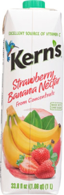 Kerns Strawberry Banana Nectar - 33.8 Fl. Oz. - Image 6