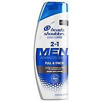 Head & Shoulders Full and Thick Anti Dandruff 2 in 1 Shampoo and Conditioner - 21.9 Fl. Oz. - Image 3