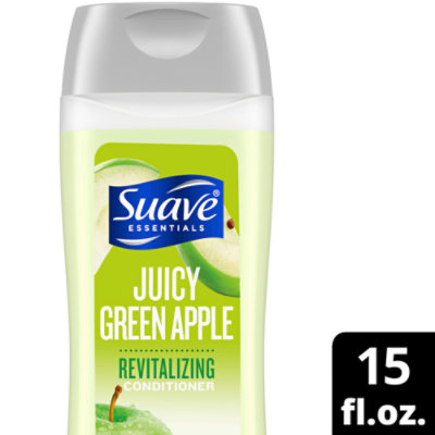 Suave Essentials Juicy Green Apple Conditioner - 15 Fl. Oz. - Image 1