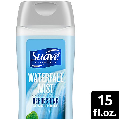 Suave Essentials Conditioner Refreshing Waterfall Mist - 15 Fl. Oz.
