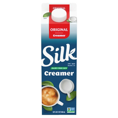 Silk Creamer Original Dairy Free Soy - 32 Fl. Oz.