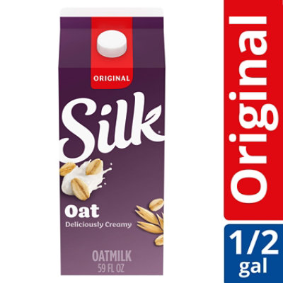 Silk Oat Yeah Oatmilk The Plain One - 64 Fl. Oz.