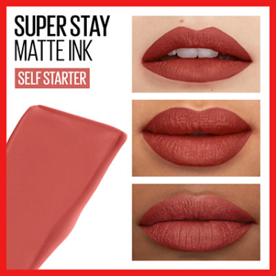 Maybelline Superstay Matte Ink City Self Starter - .17 Fl. Oz. - Image 3