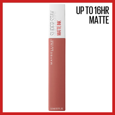 Maybelline Super Stay Matte Ink City Edition Liquid Lipstick Makeup Self-Starter - 0.17 Fl. Oz. - Image 3