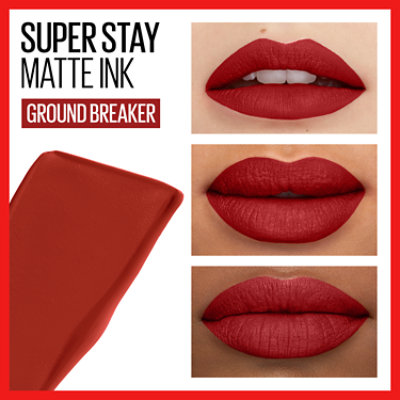 Maybelline Superstay Matte Ink City Ground Breaker - .17 Fl. Oz. - Image 3