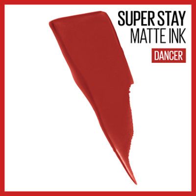 Maybelline Super Stay Matte Ink City Edition Liquid Lipstick Makeup Dancer - 0.17 Fl. Oz. - Image 5