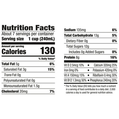 Horizon Organic 2% Reduced Fat Grassfed Milk Carton - 59 Fl. Oz. - Image 4