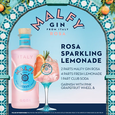 Malfy Gin Rosa - 750 Ml - Image 1