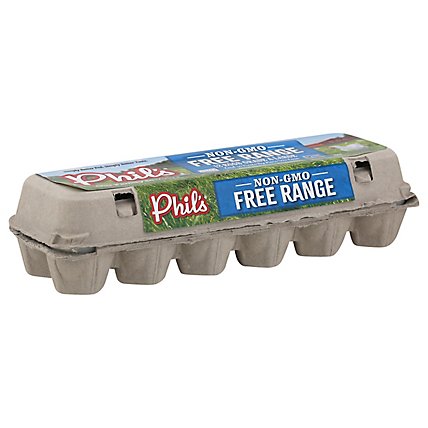 Phils Eggs Large Grade A - 12 Count - Image 1