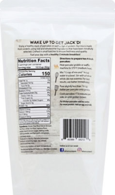 Muscle Donut Gf Protein Pancake Mix - 16 Oz - Image 3