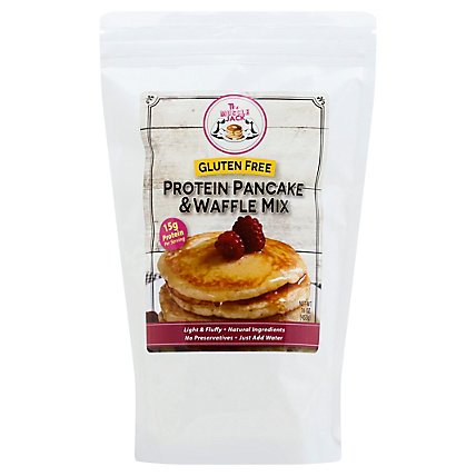 Muscle Donut Gf Protein Pancake Mix - 16 Oz - Image 1