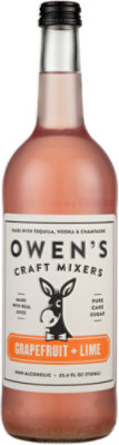 Owens Craft Mixers Grapefruit Lime 750 Ml Safeway