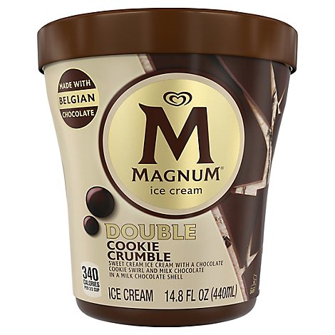 Magnum Ice Cream Double Cookie Crumble - 14.8 Oz