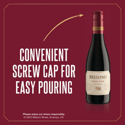 Meiomi Pinot Noir Red Wine - 375 Ml - Image 2