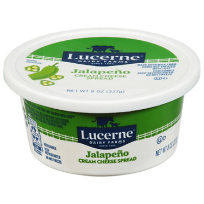 Lucerne Cream Cheese Spread Jalapeno Tub - 8 Oz - Image 1