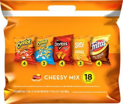 Frito Lay Cheesy Mix Variety Pack - 18 Count - Image 2