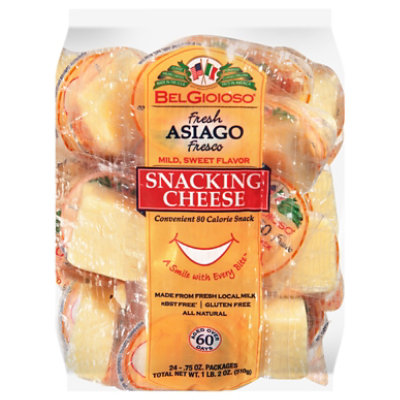 BelGioioso Asiago Snack Cheese Bag - 18 Oz - Image 3