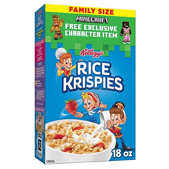 Rice Krispies Breakfast Cereal - 18 Oz