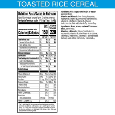 Rice Krispies Breakfast Cereal - 18 Oz - Image 3