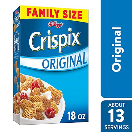 Crispix Breakfast Cereal 9 Vitamins and Minerals Original - 18 Oz - Image 2