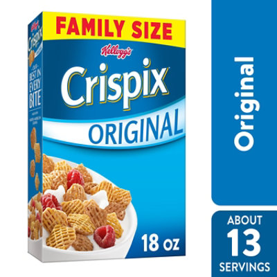 Crispix Breakfast Cereal 9 Vitamins and Minerals Original - 18 Oz