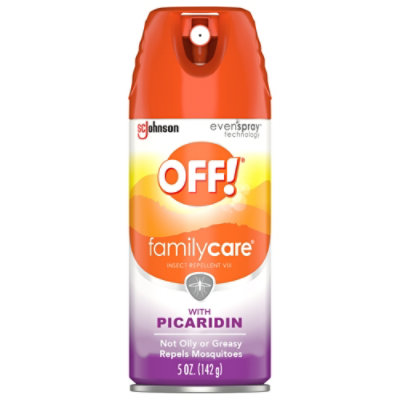 OFF! Familycare Everyday Use Insect Mosquito Repellent Aerosol With Picaridin - 5 Oz - Image 2