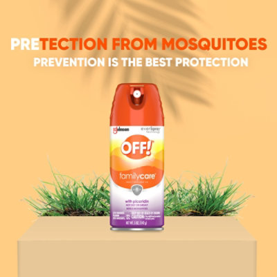 OFF! Familycare Everyday Use Insect Mosquito Repellent Aerosol With Picaridin - 5 Oz - Image 4