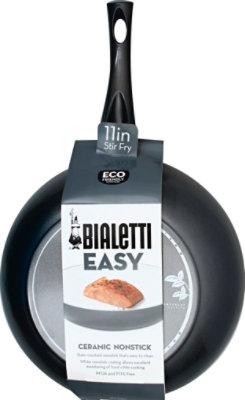 Bialetti Easy Stir Fry Pan Ceramic Nonstick 11 Inch - Each - Image 3