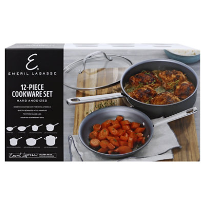 Emeril Hard Anodized 12pc Set - 12 Count - Image 3