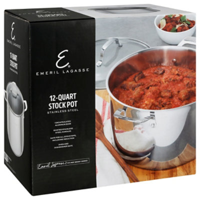 Emeril Ss Stock Pot 12qt - Each - Image 1