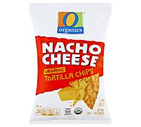 O Organics Organic Tortilla Chips Nacho Cheese - 7 Oz