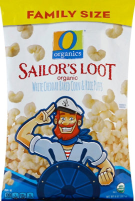 O Organics Sailors Loot White Cheddar Family Pack - 8 Oz - Image 2