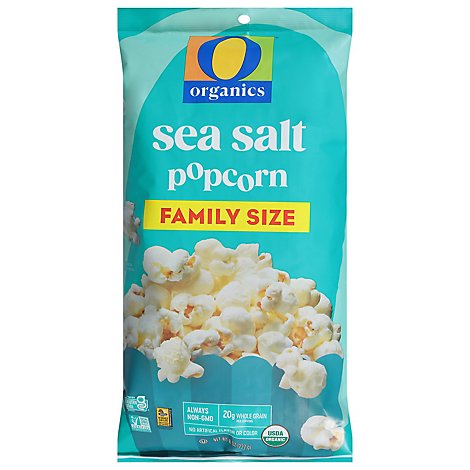 O Organics Popcorn Sea Salt - Online Groceries | Albertsons