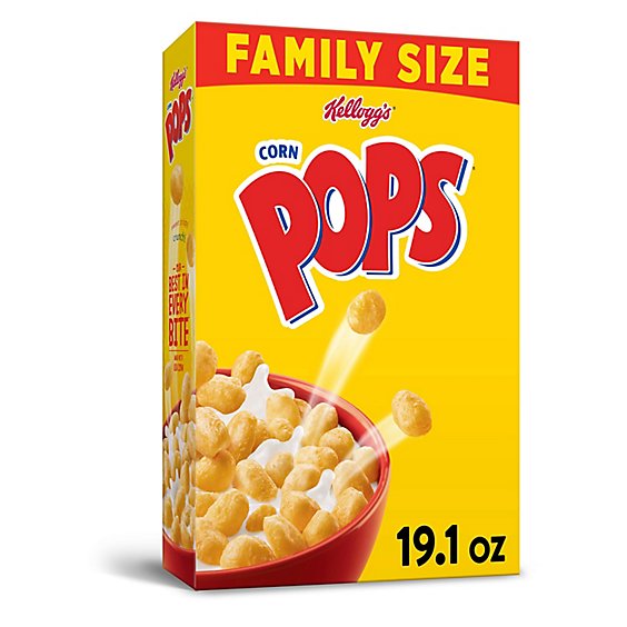 Corn Pops 8 Vitamins and Minerals Original Breakfast Cereal - 19.1 Oz