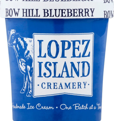 Lopez Island Creamery Bow Hill Blueberry Ice Cream - Pint - Image 1