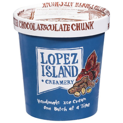 Lopez Island Creamery Peanut Butter Chocolate Chunk Ice Cream - 16 Fl. Oz. - Image 3